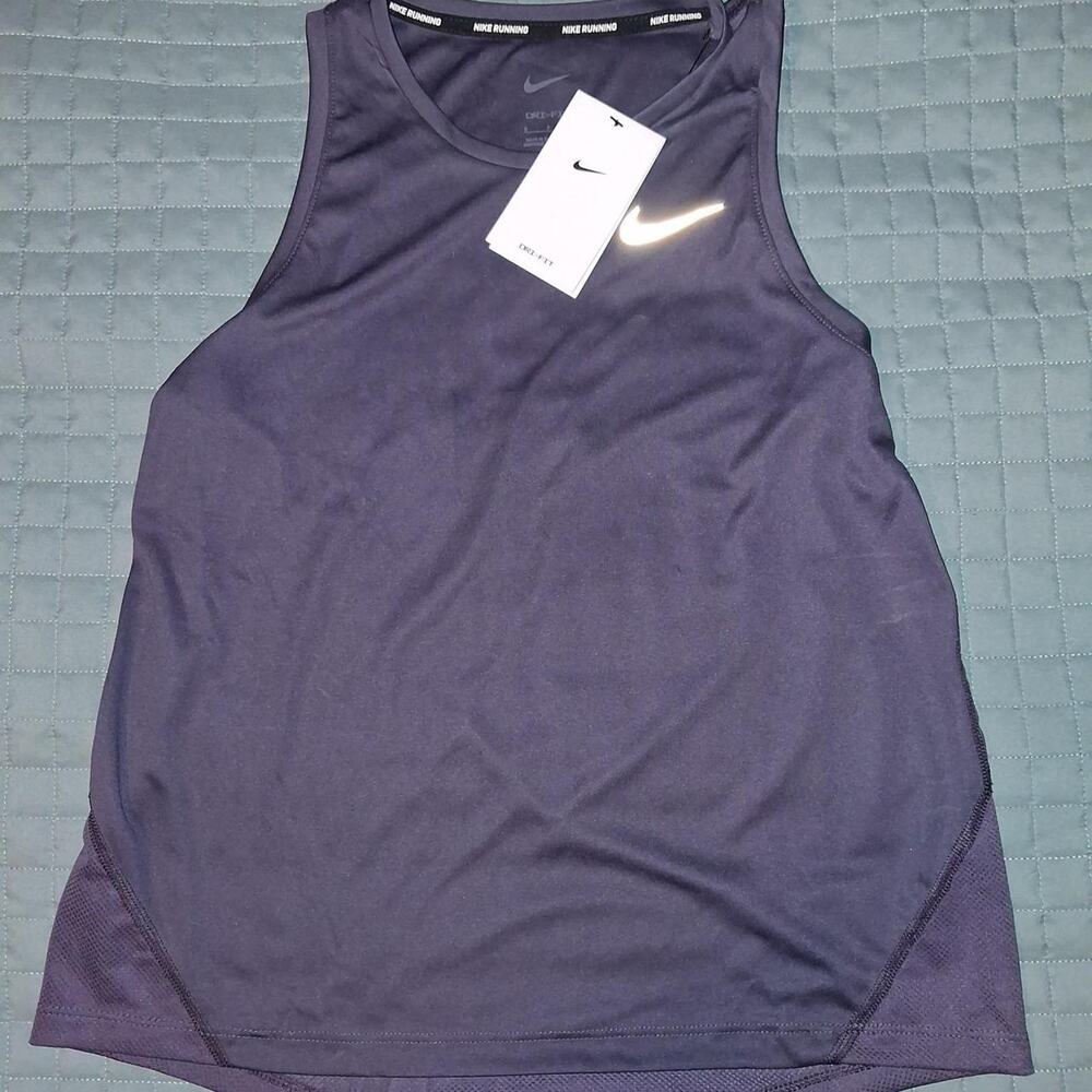 NWT Nike Running Dri-FIT Tank Top Grey - Size S